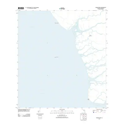 2012 Map of Shark Point, 2012 Print