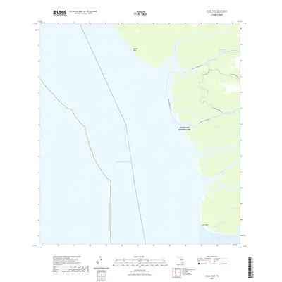 2021 Map of Shark Point, 2021 Print