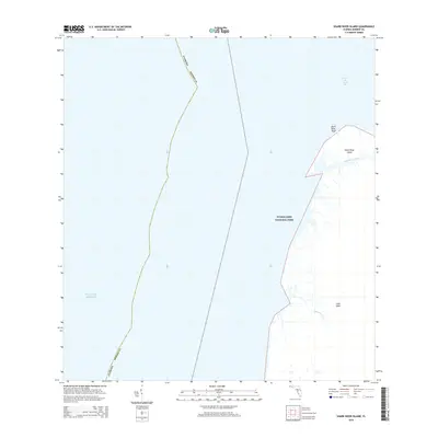 2015 Map of Shark River Island, 2015 Print