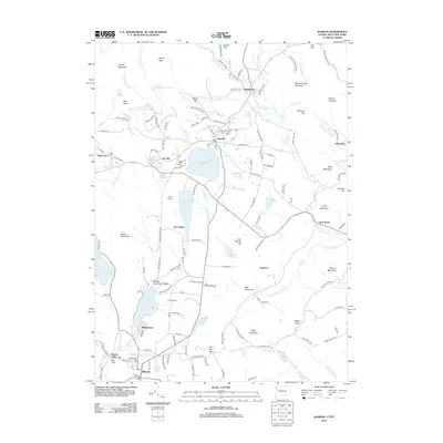 2012 Map of Sharon, 2012 Print