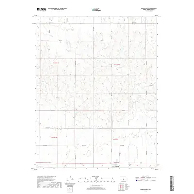 2018 Map of Sharon North, 2018 Print