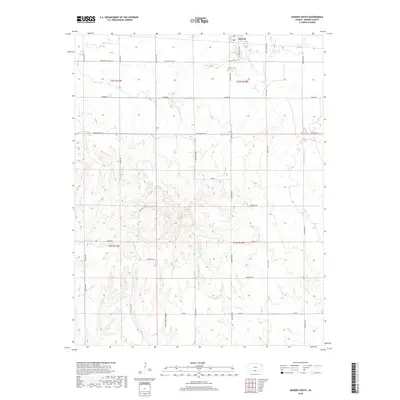 2018 Map of Sharon South, 2018 Print
