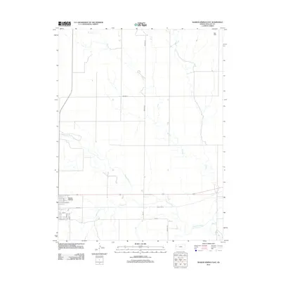 2012 Map of Sharon Springs East, 2012 Print