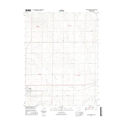 2015 Map of Sharon Springs East, 2015 Print