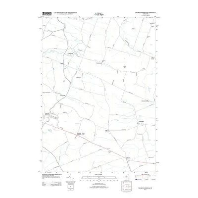2013 Map of Sharon Springs, 2013 Print