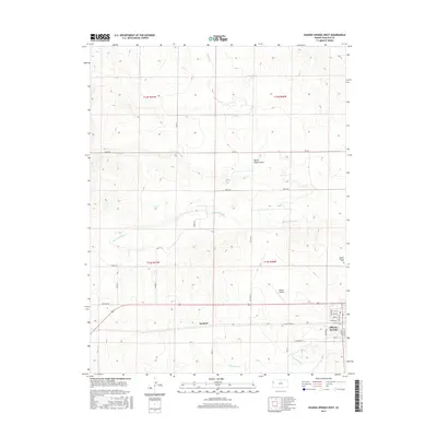 2015 Map of Sharon Springs West, 2015 Print