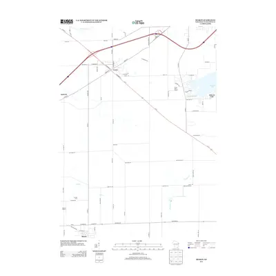 2013 Map of Sharon, 2013 Print
