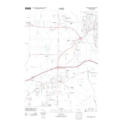 2013 Map of Sharon West, 2013 Print