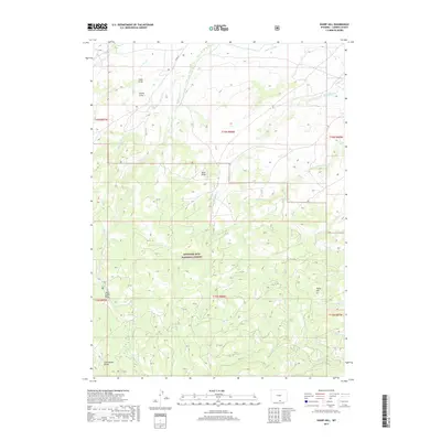2017 Map of Sharp Hill, 2017 Print
