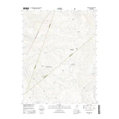 2014 Map of Sharp Knob, 2014 Print
