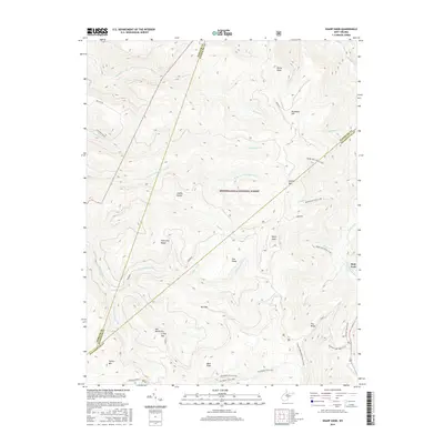 2016 Map of Sharp Knob, 2016 Print