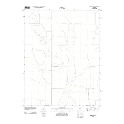 2010 Map of Sharp Lake, 2010 Print