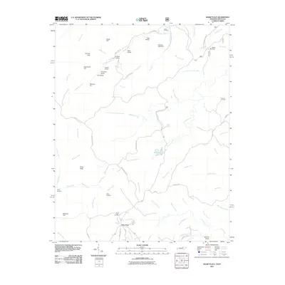 2010 Map of Sharp Place, 2010 Print