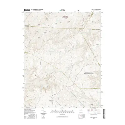 2016 Map of Sharp Place, 2016 Print