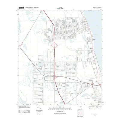 2012 Map of Sharpes, 2012 Print