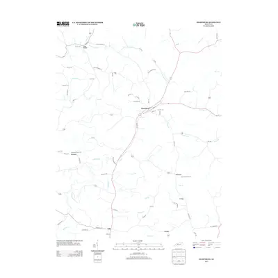 2013 Map of Sharpsburg, 2013 Print