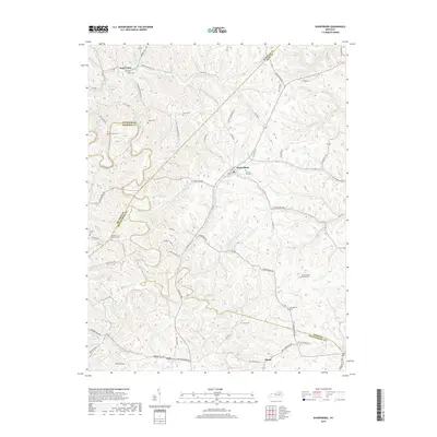 2019 Map of Sharpsburg, 2019 Print