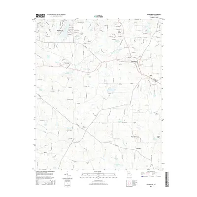 2014 Map of Sharpsburg, 2014 Print