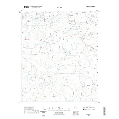 2020 Map of Sharpsburg, 2020 Print
