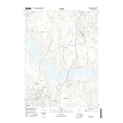 2016 Map of Sharpsville, 2016 Print