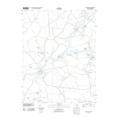 2011 Map of Sharptown, 2011 Print