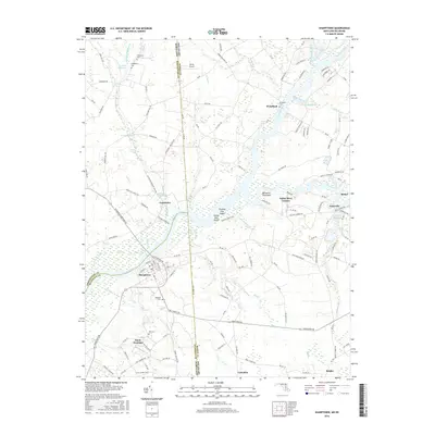 2016 Map of Sharptown, 2016 Print