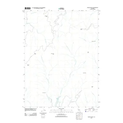 2012 Map of Shasta Bally, 2012 Print