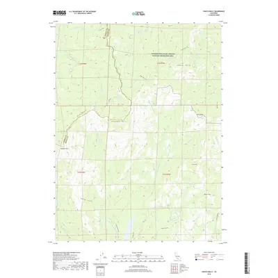 2018 Map of Shasta Bally, 2018 Print