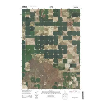 2013 Map of Shattuck Butte, 2013 Print