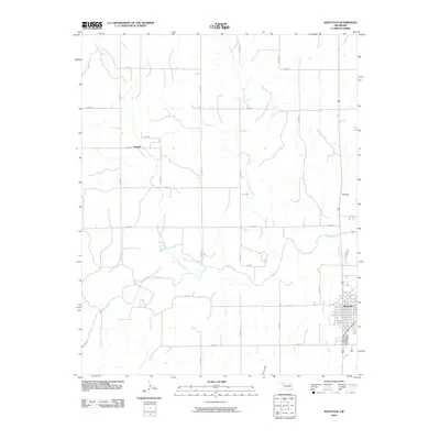 2010 Map of Shattuck, 2010 Print