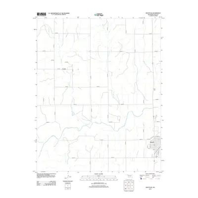 2012 Map of Shattuck, 2012 Print