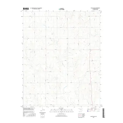 2016 Map of Shattuck NE, 2016 Print