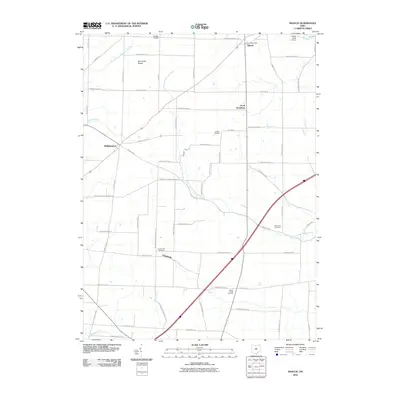 2010 Map of Shauck, 2010 Print