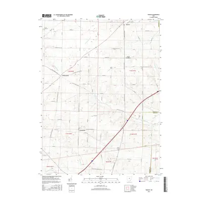 2016 Map of Shauck, 2016 Print