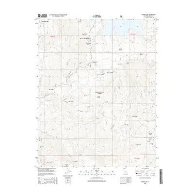 2015 Map of Shaver Lake, 2015 Print