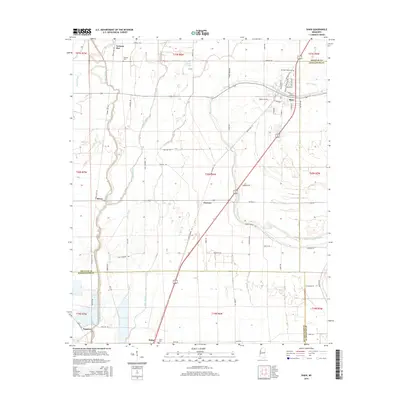 2015 Map of Shaw, 2015 Print