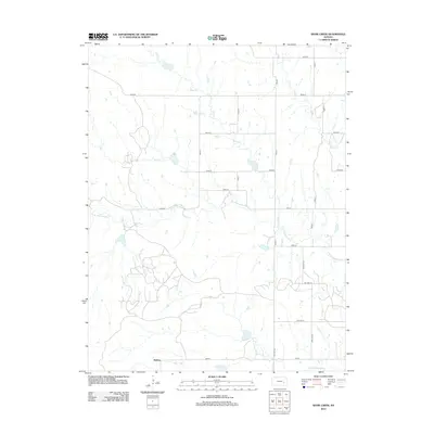 2012 Map of Shaw Creek, 2012 Print