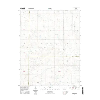 2015 Map of Shaw Creek, 2015 Print