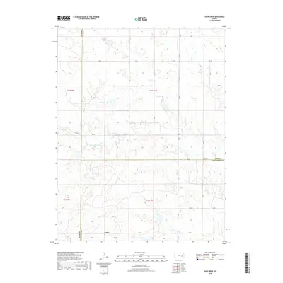 2018 Map of Shaw Creek, 2018 Print