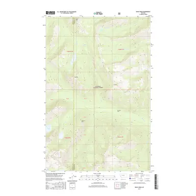 2017 Map of Shaw Creek, 2017 Print