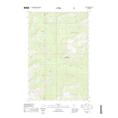 2020 Map of Shaw Creek, 2020 Print