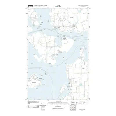 2011 Map of Shaw Island, 2011 Print