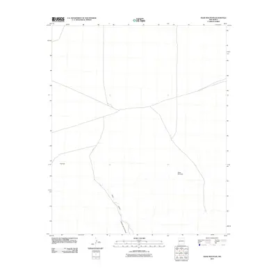 2010 Map of Shaw Mountain, 2010 Print