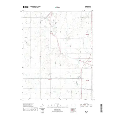 2018 Map of Shaw, 2018 Print