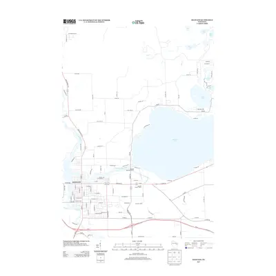 2013 Map of Shawano, 2013 Print