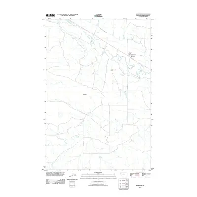 2011 Map of Shawmut, 2011 Print