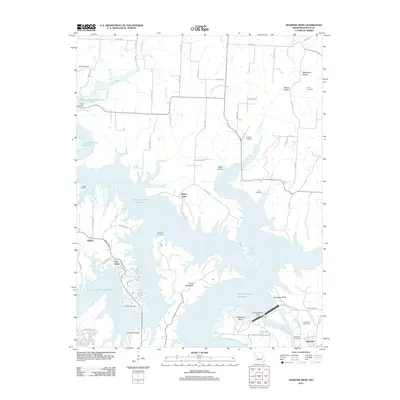 2011 Map of Shawnee Bend, 2011 Print