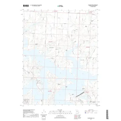 2017 Map of Shawnee Bend, 2017 Print