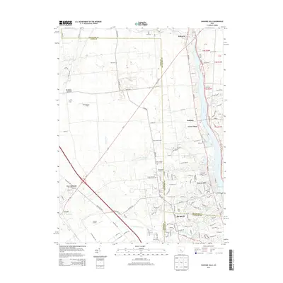 2013 Map of Shawnee Hills, 2013 Print