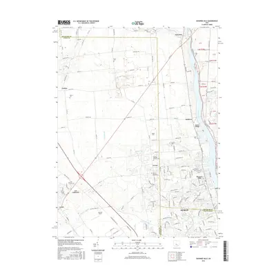 2016 Map of Shawnee Hills, 2016 Print